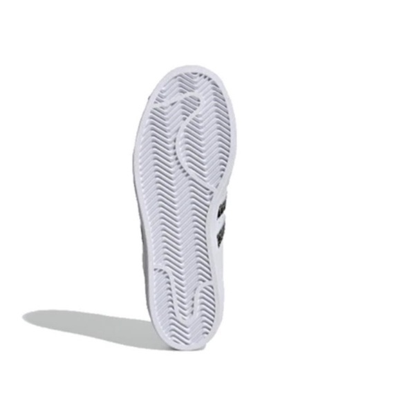 Adidas Superstar White Sneakers with Snake Print FV3294 - Picture 6 of 12